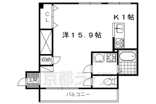 マンション和田【3C号室】の間取り