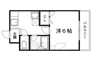 ドリアード下鴨【301号室】の間取り