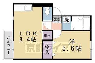セジュールAOI【2階】の間取り