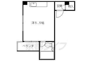 グリーンシティ清水【3D号室】の間取り