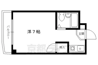 コーポT・S【102号室】の間取り