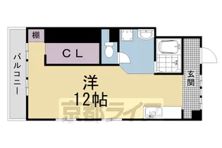 双和苑【3階】の間取り