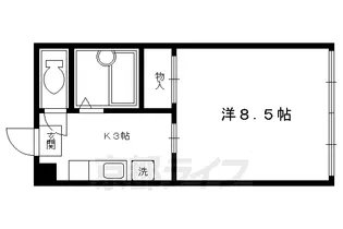 高橋ビル【5A号室】の間取り