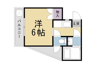 葵ハイツ【206号室】の間取り