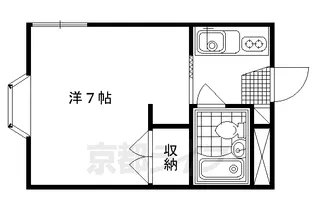メゾングランドール【103号室】の間取り