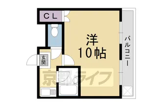SUNGARDEN御所【302号室】の間取り