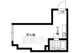青木マンション【303号室】の間取り