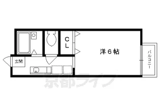 パークハイツ西脇台【101号室】の間取り