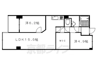 イヌイ星の子ハイツ【6階】の間取り