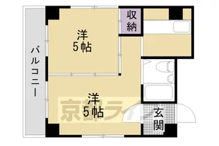 SAKIZO 甘露町ビル【201号室】の間取り