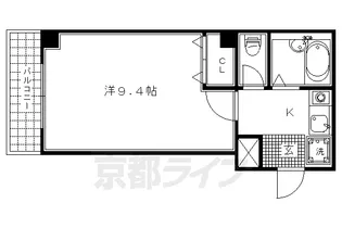 Virgo北山【205号室】の間取り