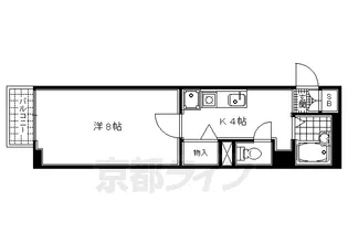 京都府京都市上京区西船橋町【マンション】の間取り