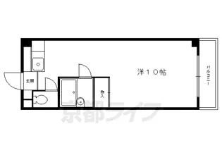 第二みやぎビル【103号室】の間取り