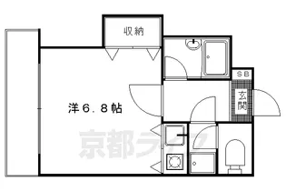 聖護院谷口マンション【305号室】の間取り