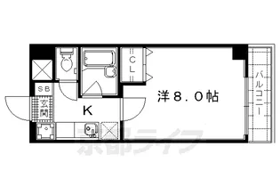 シェモア小川【302号室】の間取り