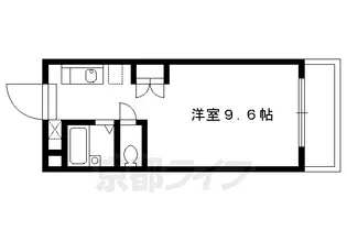 メゾンフレール【405号室】の間取り