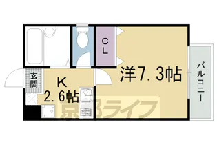 下堤谷口マンション【301号室】の間取り