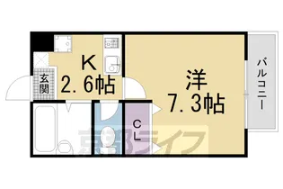 下堤谷口マンション【302号室】の間取り