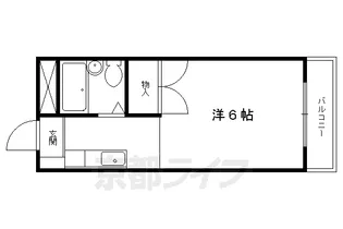 ラ・シャンブル【301号室】の間取り