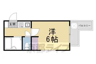 ラ・シャンブル【415号室】の間取り