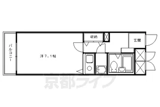 SHICATA AVENIR BLDG【0602号室】の間取り