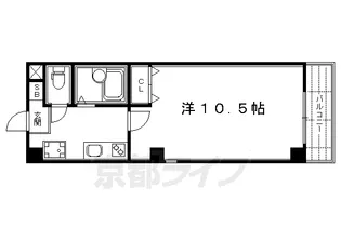 ヴィラヴェルデ【2階】の間取り