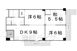 交徳マンション【201号室】の間取り