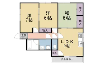 レジデンスレビー【202号室】の間取り