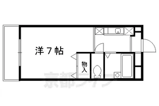 ヴァン・デ・エピ【101号室】の間取り