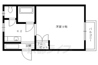 ハウスミツミ【201号室】の間取り
