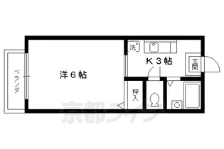 ハイツはなみずき【15号室】の間取り