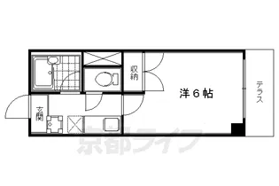 バインオーク・FINE【1階】の間取り