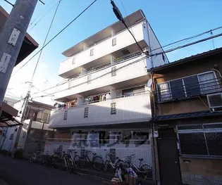 京都府京都市中京区聚楽廻松下町【マンション】の外観