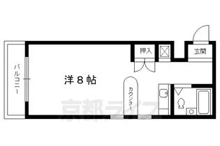 クレール11【405号室】の間取り
