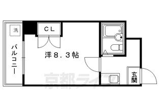 クレール11【401号室】の間取り