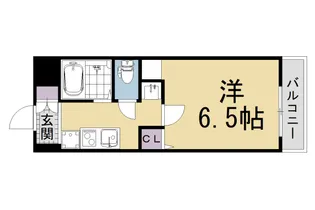 Aフラット高野【3階】の間取り