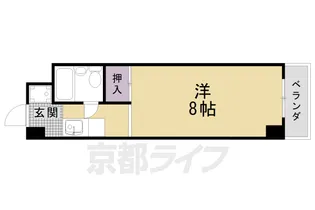 サンハイツ西【305号室】の間取り