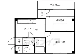 ハイム光月【3階】の間取り