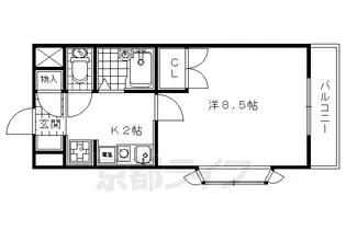 京都府宇治市小倉町【マンション】の間取り
