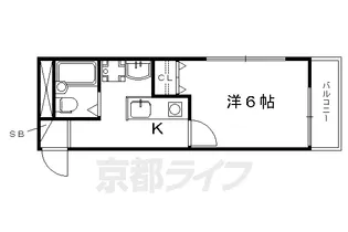 クラシカル志音Ⅰ【407号室】の間取り