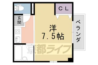 クラシカル志音Ⅱ【202号室】の間取り