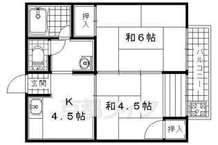 コーポニューアイボリー【501号室】の間取り