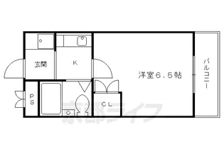 米市ビル【206号室】の間取り