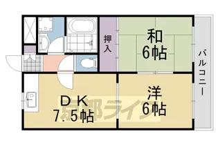 コーポポルスター【3階】の間取り