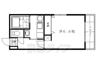 ルミエール上野【4階】の間取り
