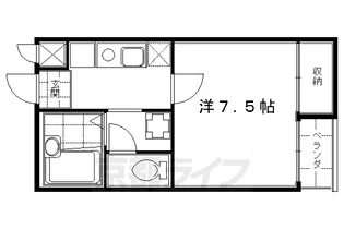 レ・タン・ドゥ・ラ・メール・CKⅢ【312号室】の間取り