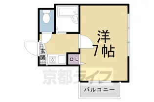 ACメゾン藤ノ森【4B号室】の間取り