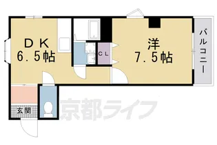 ACメゾン藤ノ森【1A号室】の間取り