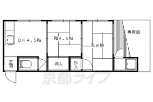 源荘【103号室】の間取り