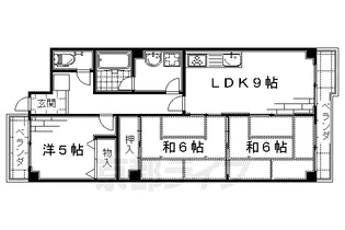 エクセラートはせがわ【1階】の間取り